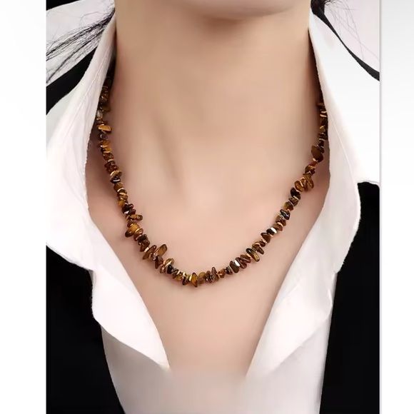 Tiger Eye Necklace - Picture 4 of 6